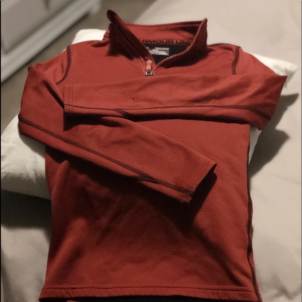 Boys Under Armour Half Zip
